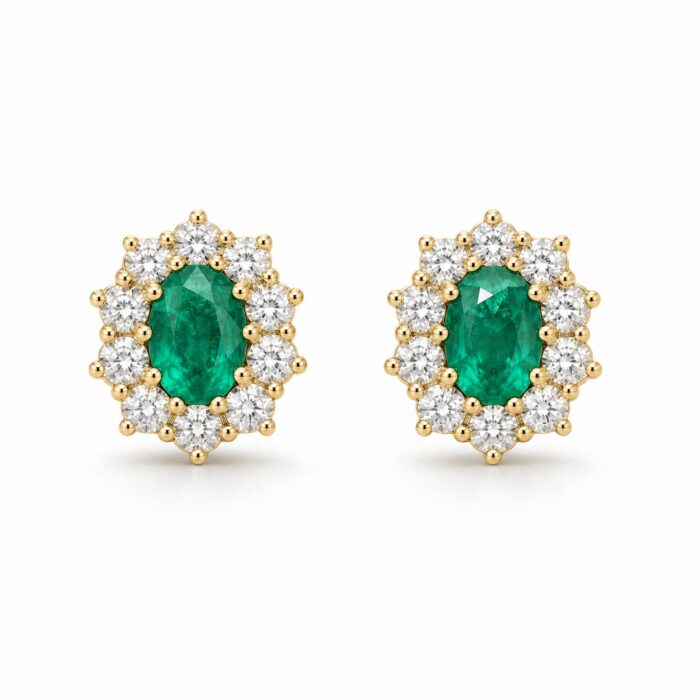 Exclusive by Bonells 14kt Roset øreringe - 4734-4 RG SM
