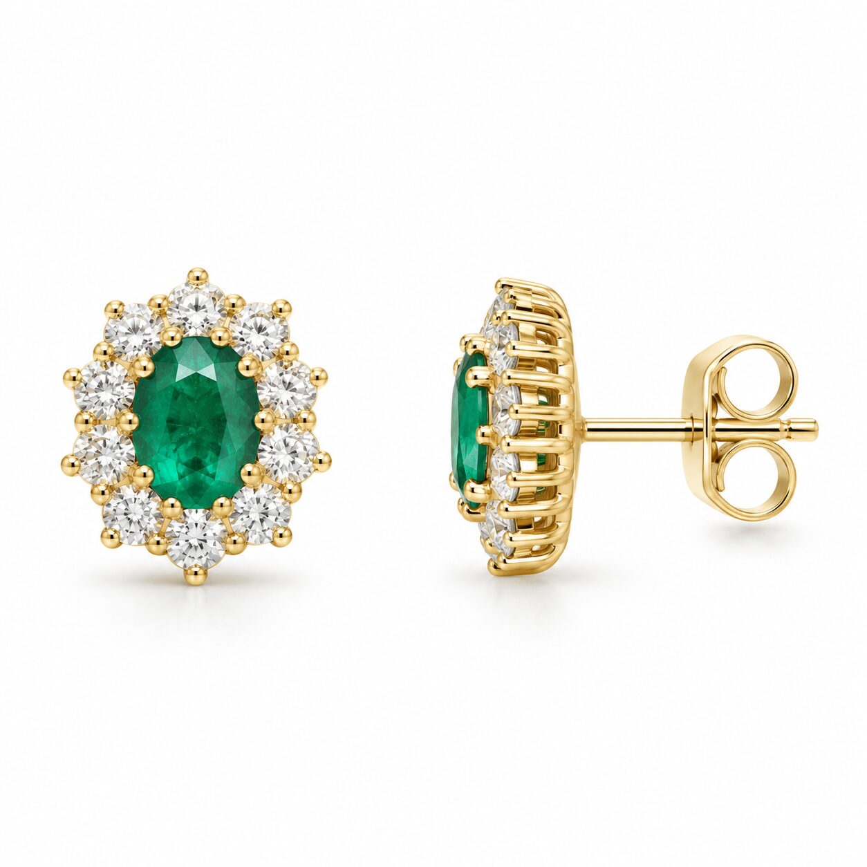 Exclusive by Bonells 14kt Roset øreringe - 4734-4 RG SM 2 Exclusive by Bonells 14kt Roset øreringe - 4734-4 RG SM - Billede 2
