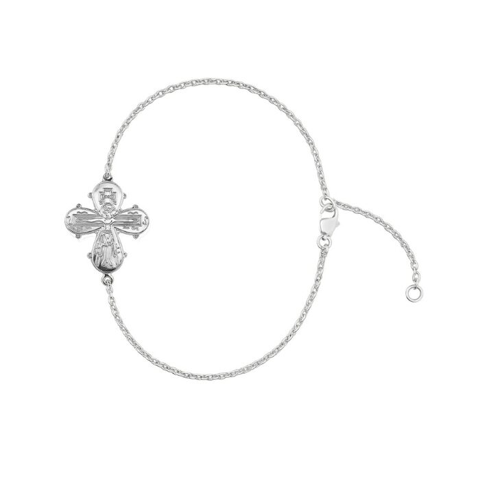 by Bonells sølv Dagmarkors armbånd - BRNC25179001