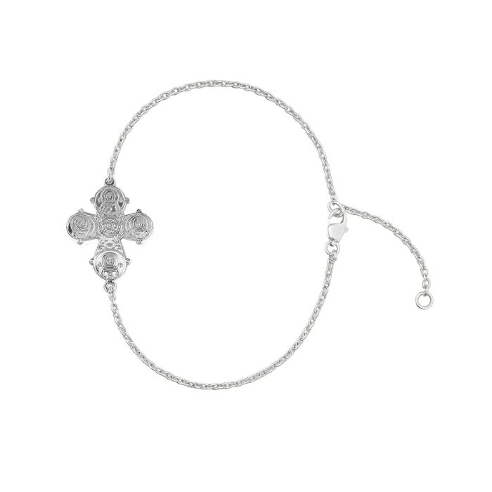 Alternative view of by Bonells sølv Dagmarkors armbånd - BRNC25179001