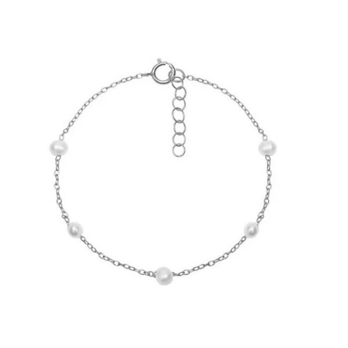 Merle Perle sølv Perle armbånd - MB-504-S