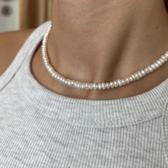 Alternative view of Merle Perle Maja halskæde - MN-631-GP