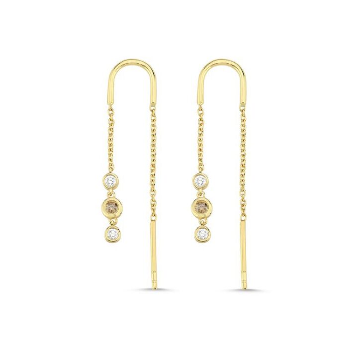 Nuran Champagne øreringe - Ø3090 CH 014 RG