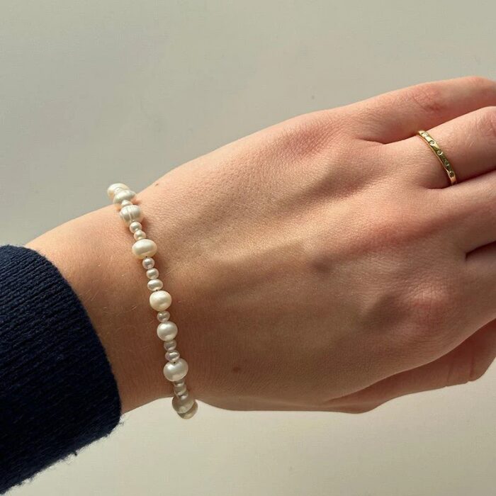 Alternative view of Merle Perle Amélie armbånd - MB-518-GP