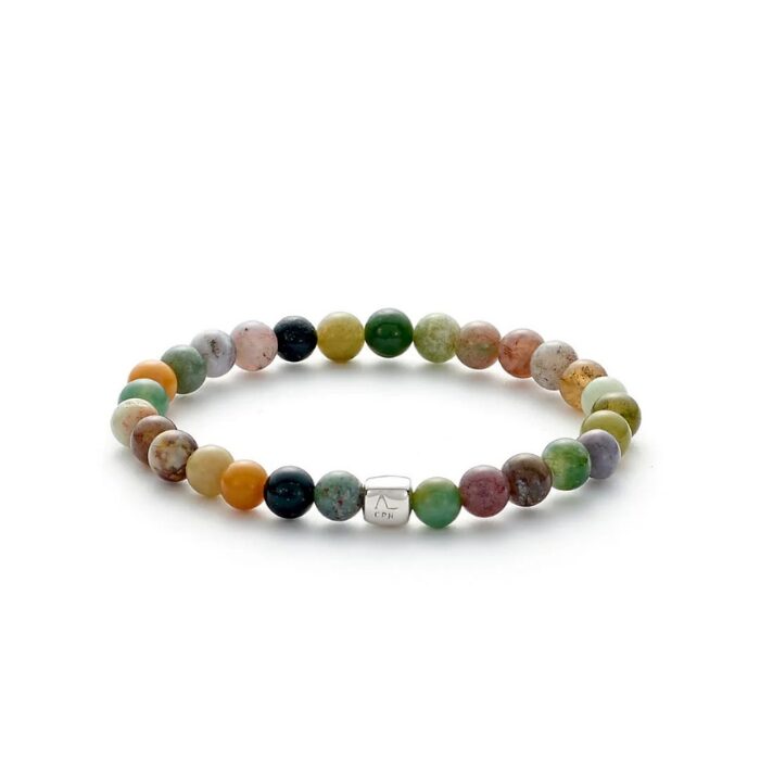 Alexander Lynggaard Indian Agate 6mm armbånd - C00910