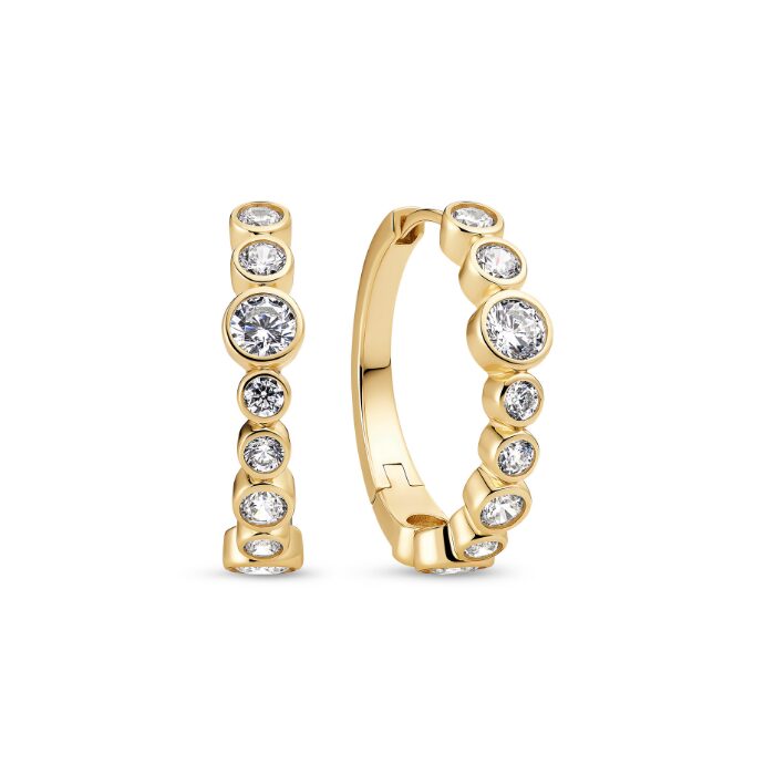 Sif Jakobs Sardinien Creolo øreringe - SJ-E2669-CZ-YG