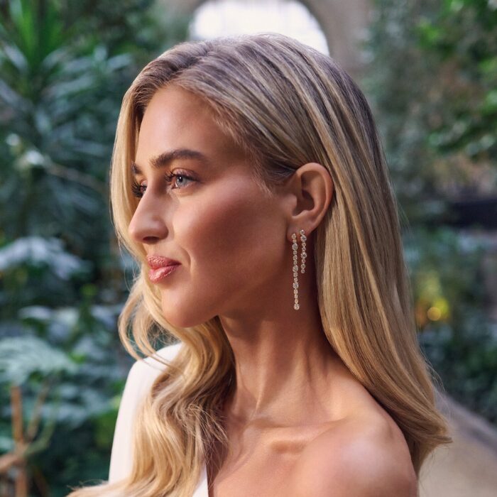 Alternative view of Sif Jakobs Sardinien Lungo Piccolo øreringe - SJ-E2770-CZ