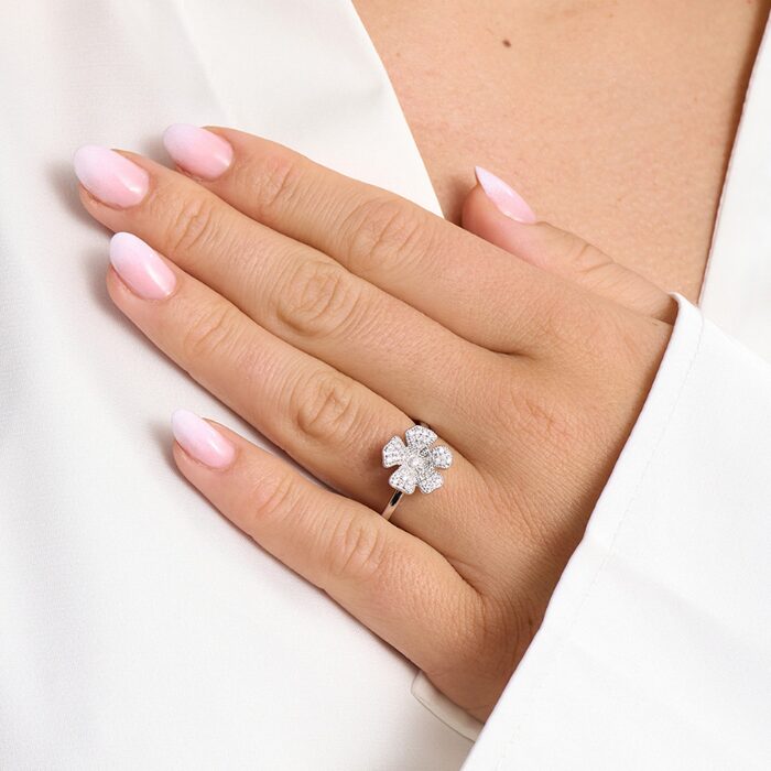 Alternative view of Mads Z Fleur ring - 2147007