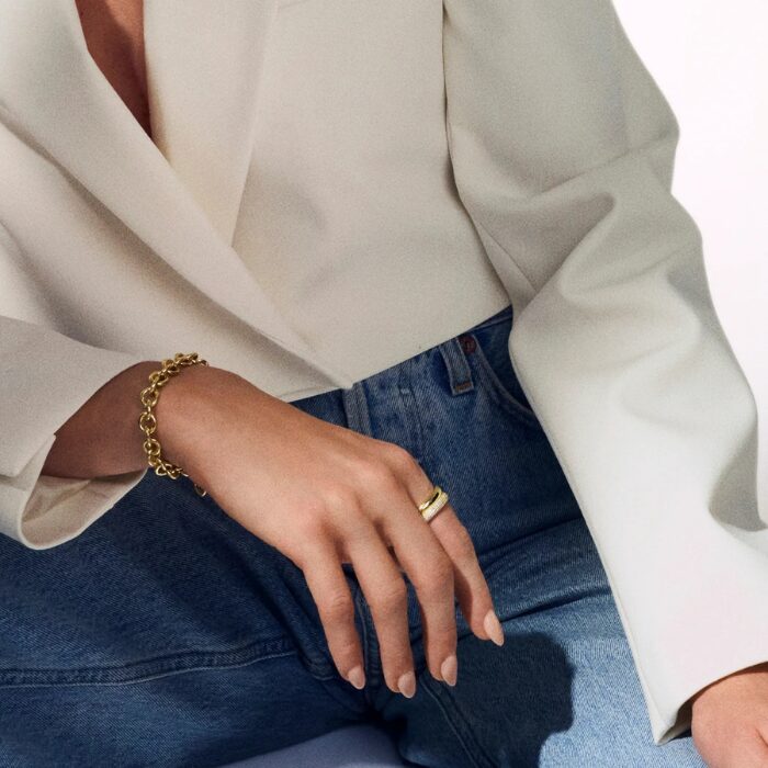 Alternative view of Sif Jakobs Carrara ring - SJ-R2476-CZ-YG