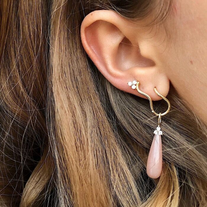 Alternative view of Ro Copenhagen Fryd Wave ørering - E104Y117