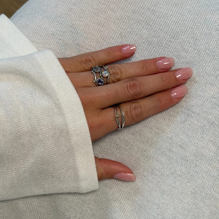 Alternative view of By Birdie Lotus Duo ring - 50110387B