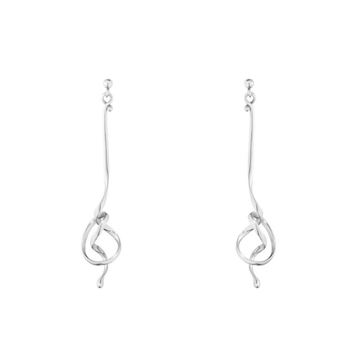 Georg Jensen Torun Forget Me Knot øreringe - 3539089