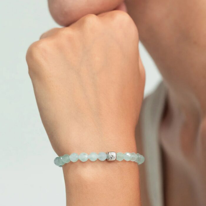 Alternative view of Alexander Lynggaard Aquamarine Facet 6mm armbånd - C00890