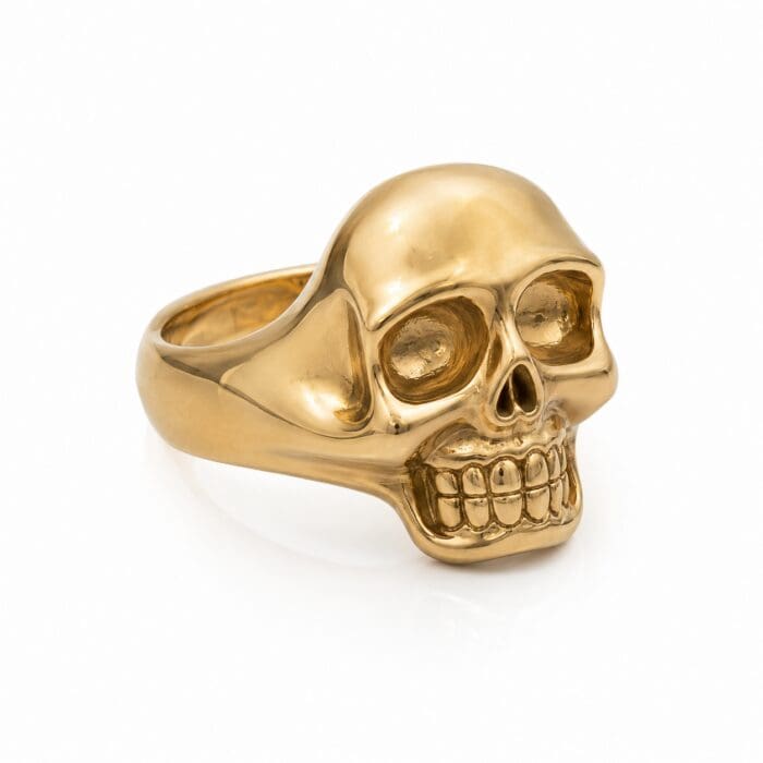 Alternative view of Exclusive by Bonells 14kt Dødningehoved ring - 36768685