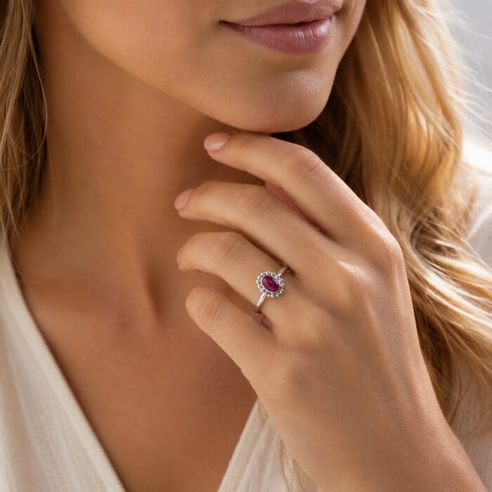 Greenland Rubies ring - 63578 - Billede 3