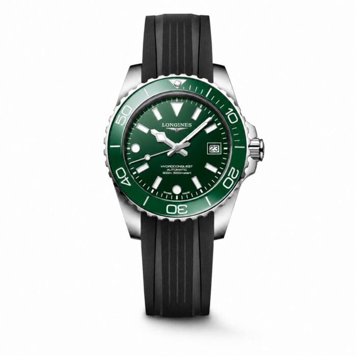 Alternative view of Longines Hydroconquest gummirem med spænde - L682174766