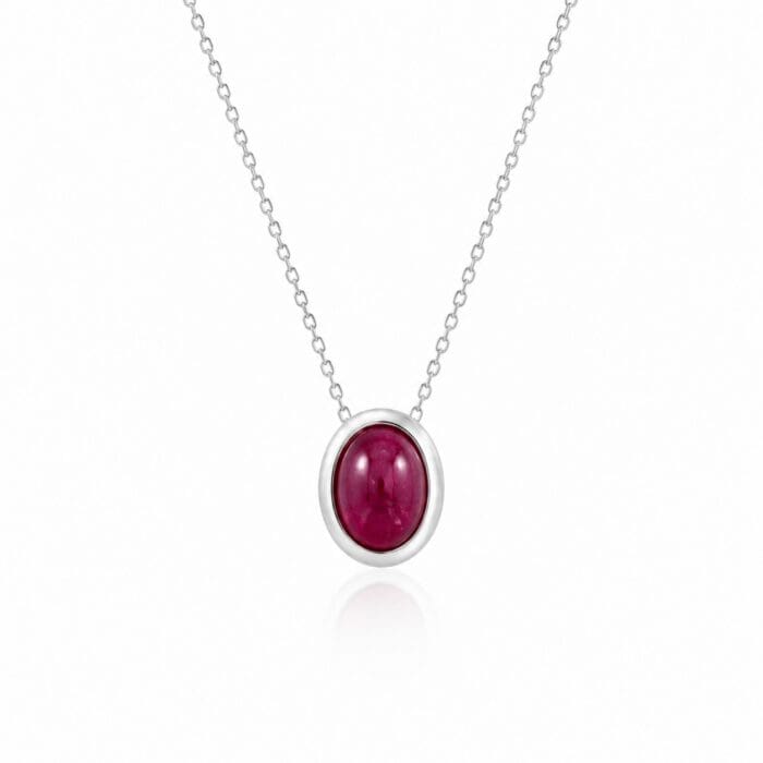 Nyheder 9 Greenland Rubies halskæde - 62264