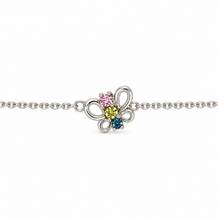 by Bonells sølv Sommerfugle armbånd - 34881910