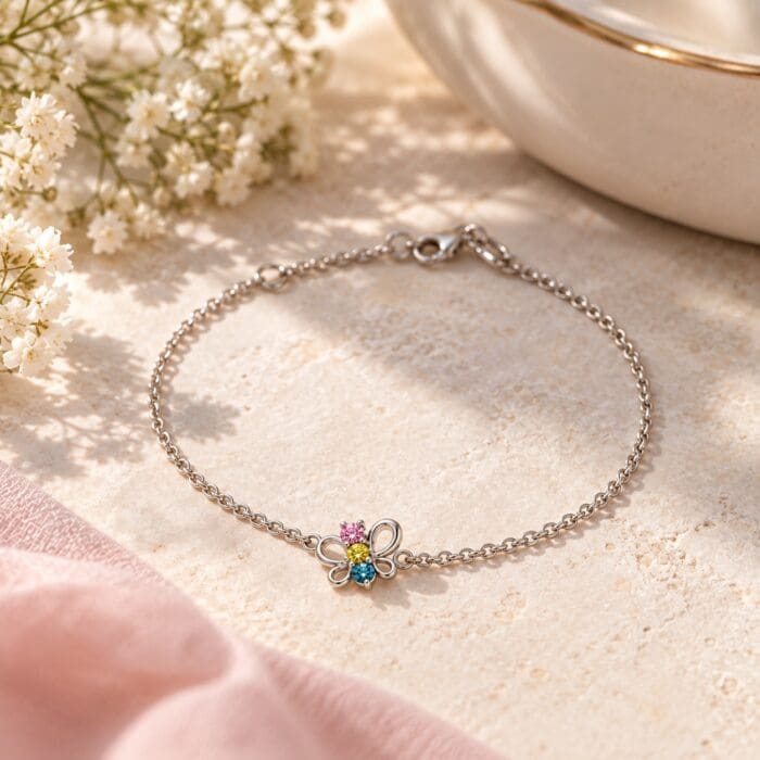 by Bonells sølv Sommerfugle armbånd - 34881910 - Billede 3