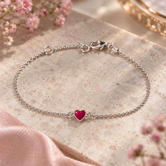 by Bonells sølv Hjerte armbånd - 35299979 - Billede 3