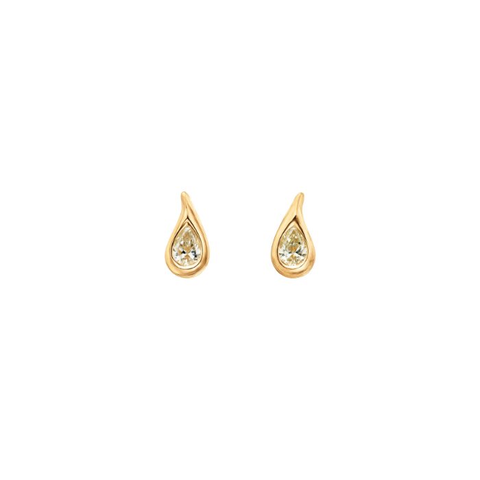 OLE LYNGGAARD COPENHAGEN Ocean Drops Solitaire øreringe - A3281-401