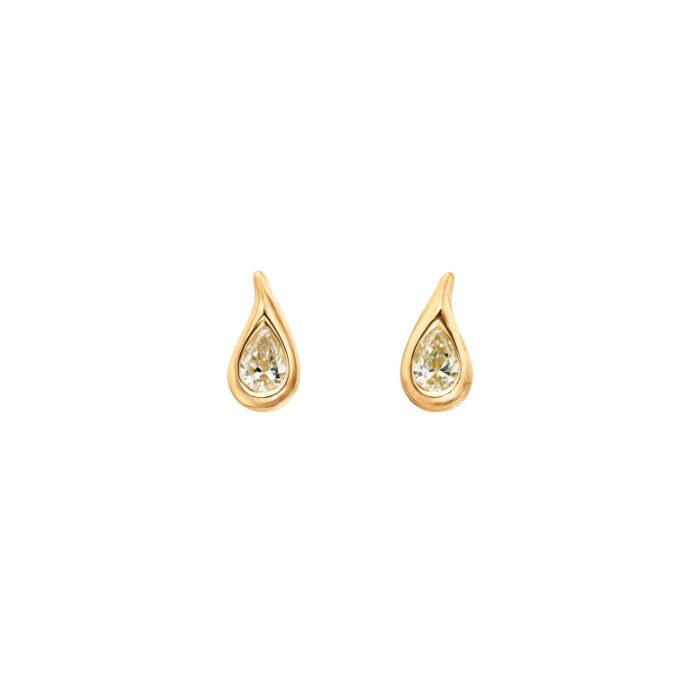 OLE LYNGGAARD COPENHAGEN Ocean Drop Solitaire øreringe - A3281-402