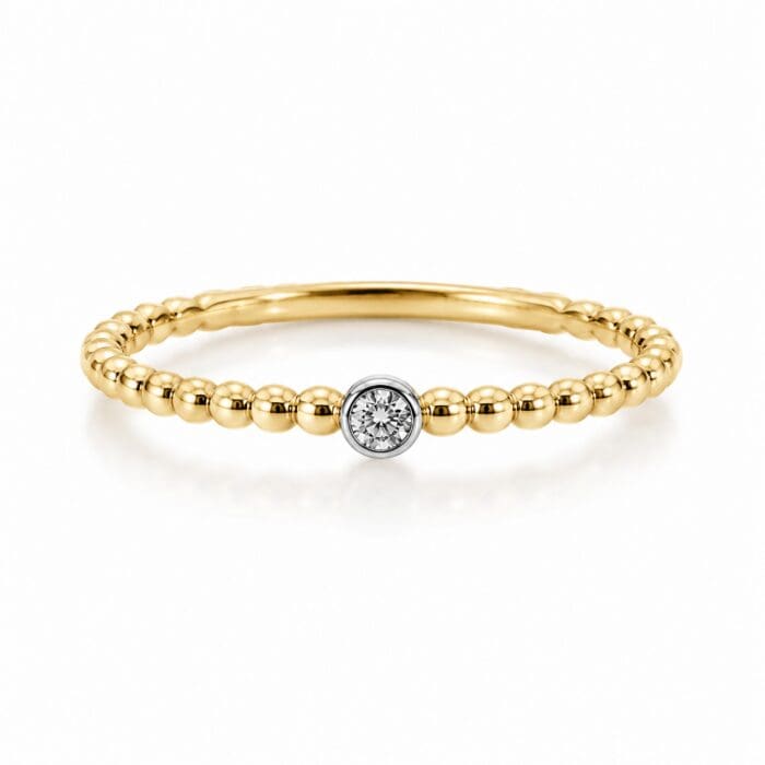 Alternative view of by Bonells 14kt Eira ring - 78612981