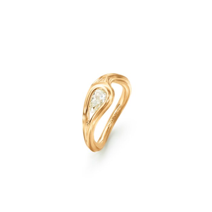 OLE LYNGGAARD COPENHAGEN Ocean Drop ring - A3283-402